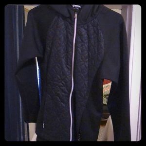 Black Sunice Hooded Jacket